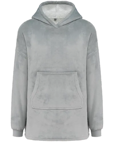 Plaid poncho unisexe - Kariban