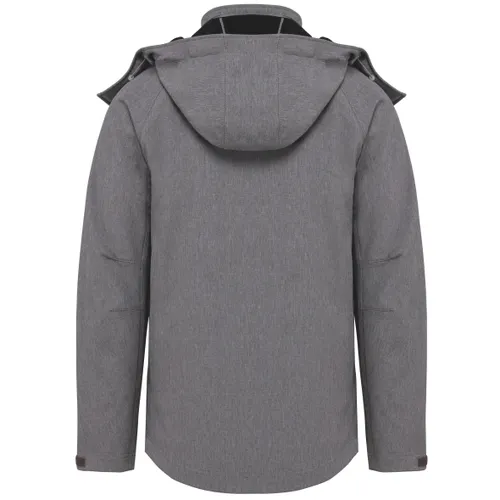 Veste softshell à capuche amovible homme - Kariban