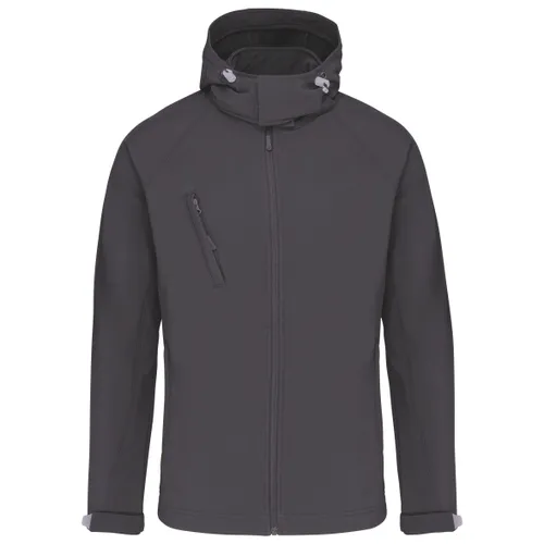 Veste softshell à capuche amovible homme - Kariban