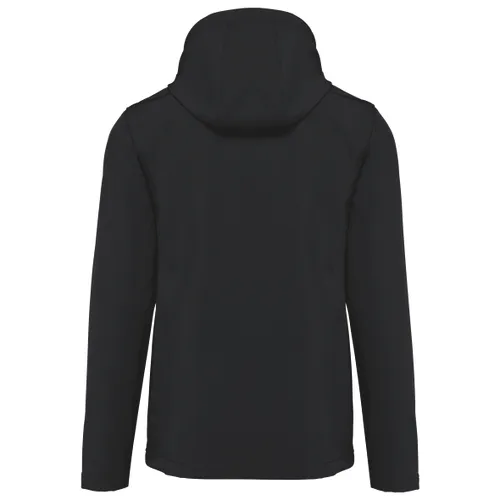 Veste Softshell 3 couches à capuche avec manches amovibles unisexe - Kariban