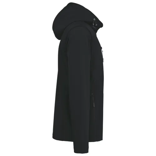 Veste Softshell 3 couches à capuche avec manches amovibles unisexe - Kariban