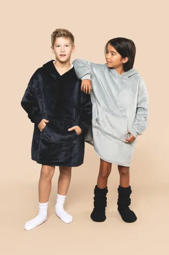 Plaid poncho enfant - Kariban