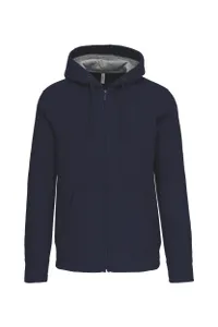 Sweat-shirt zippé capuche unisexe - Kariban | Navy
