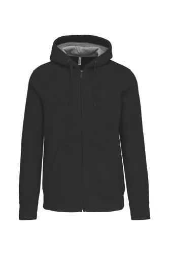 Sweat-shirt zippé capuche unisexe - Kariban