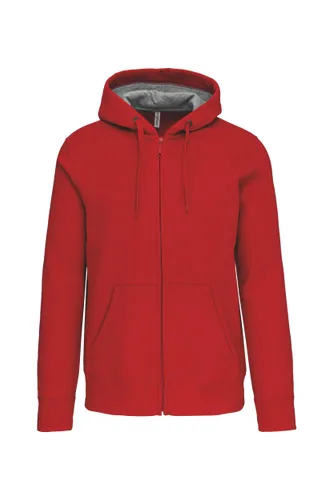 Sweat-shirt zippé capuche unisexe - Kariban