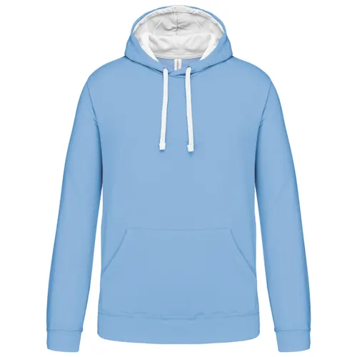 Sweat-shirt capuche contrastée homme - Kariban