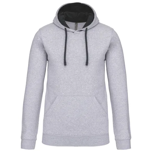 Sweat-shirt capuche contrastée homme - Kariban