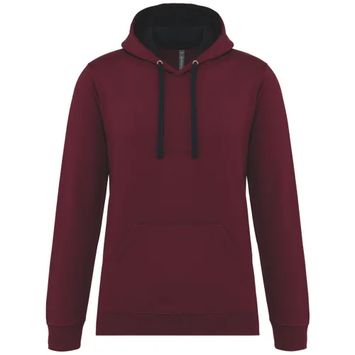 Sweat-shirt capuche contrastée homme - Kariban