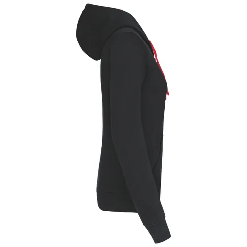 Sweat-shirt capuche contrastée femme - Kariban