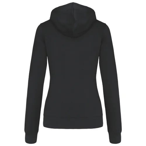 Sweat-shirt zippé capuche contrastée femme - Kariban