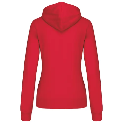 Sweat-shirt zippé capuche contrastée femme - Kariban