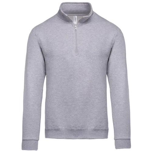 Sweat-shirt col zippé homme - Kariban