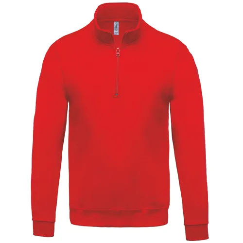 Sweat-shirt col zippé homme - Kariban
