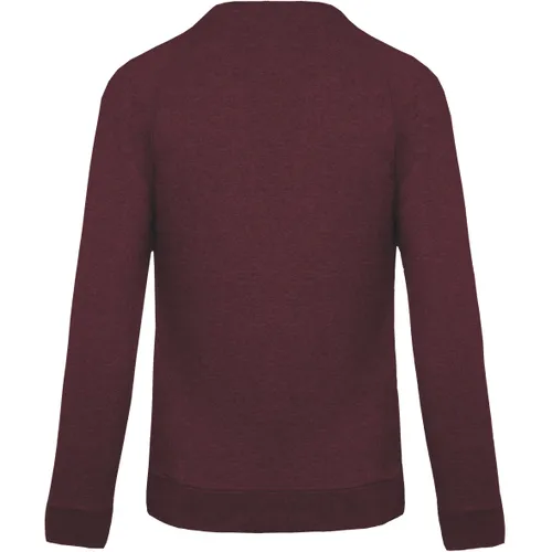 Sweat-shirt Bio col rond manches raglan homme - Kariban