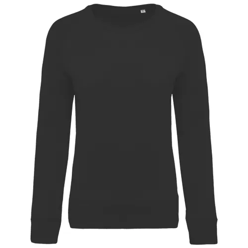 Sweat-shirt Bio col rond manches raglan femme - Kariban