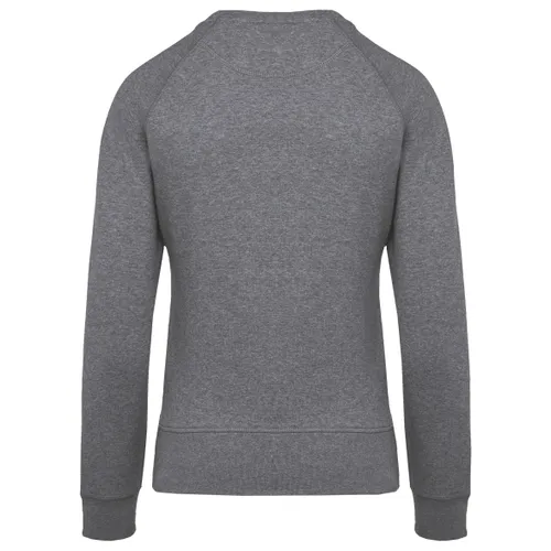 Sweat-shirt Bio col rond manches raglan femme - Kariban