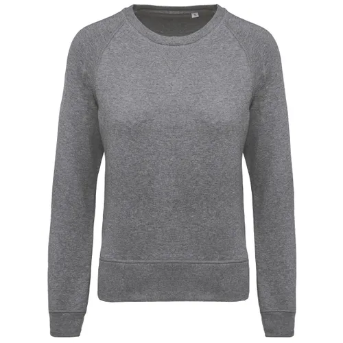 Sweat-shirt Bio col rond manches raglan femme - Kariban