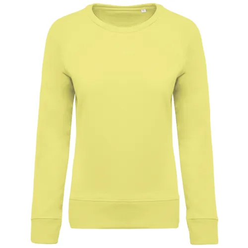 Sweat-shirt Bio col rond manches raglan femme - Kariban