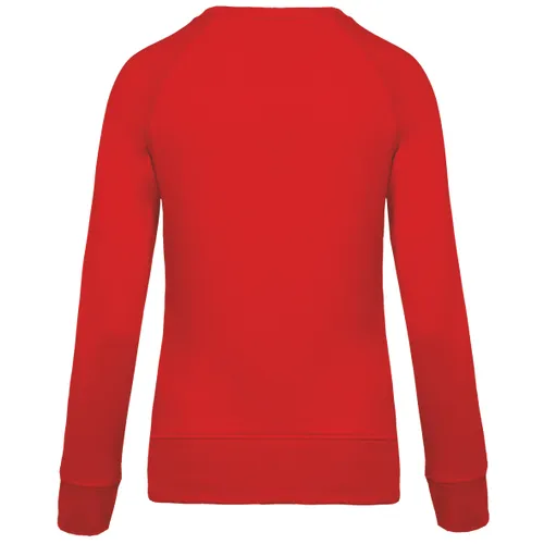 Sweat-shirt Bio col rond manches raglan femme - Kariban