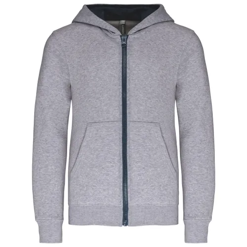 Sweat-shirt zippé capuche enfant - Kariban