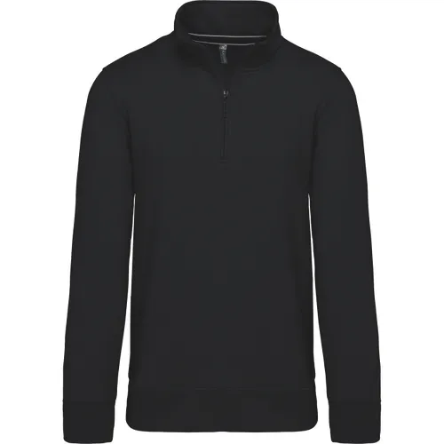 Sweat-shirt col zippé homme - Kariban