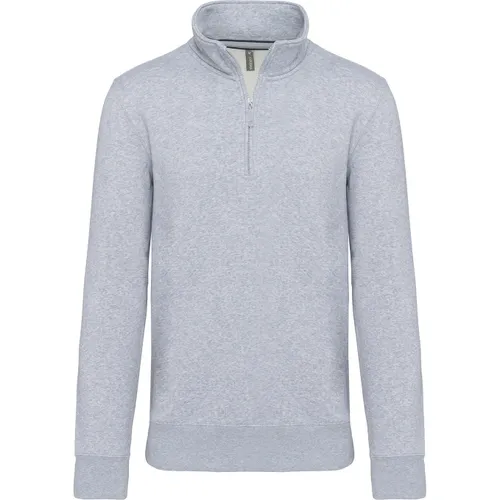 Sweat-shirt col zippé homme - Kariban