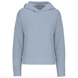 Sweat-shirt capuche Bio femme - Kariban | Aquamarine