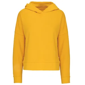 Sweat-shirt capuche Bio femme - Kariban | Mellow Yellow