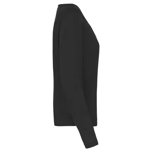 Blouse crêpe manches longues femme - Kariban