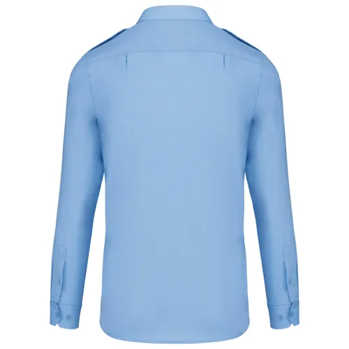 Chemise pilote manches longues homme - Kariban