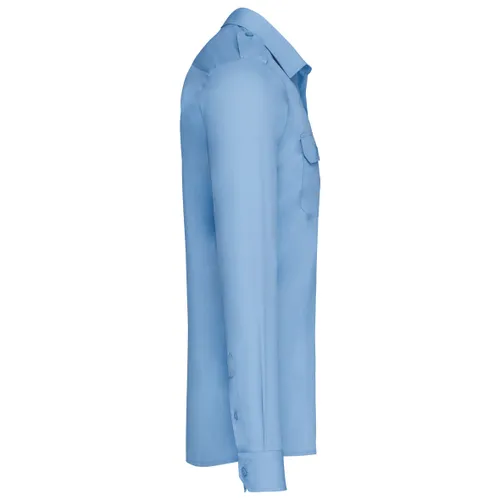 Chemise pilote manches longues homme - Kariban