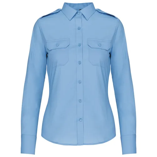 Chemise pilote manches longues femme - Kariban