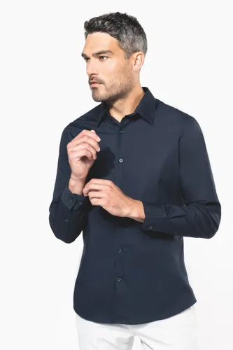 Chemise popeline manches longues homme - Kariban
