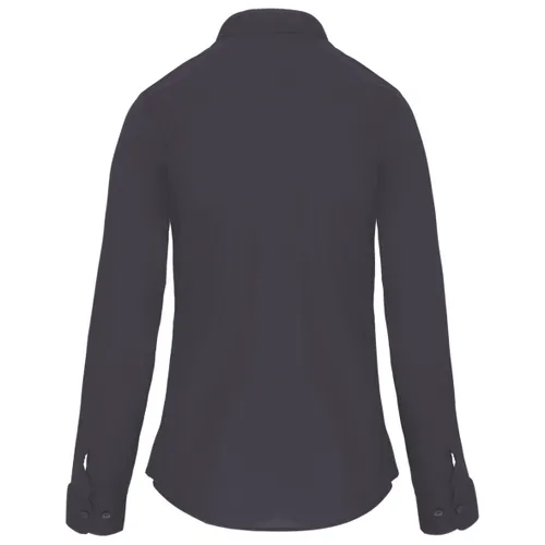 Chemise col mao manches longues femme - Kariban