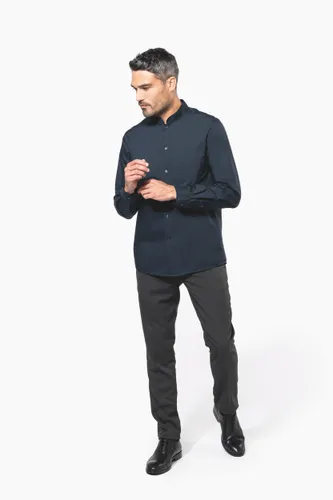 Chemise col mao manches longues - Kariban