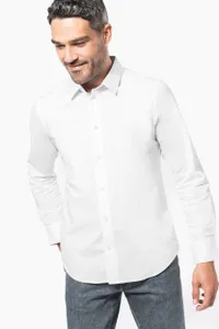 K529 - Chemise coton / élasthanne manches longues homme - Kariban