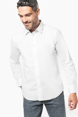 Chemise coton / élasthanne manches longues homme - Kariban