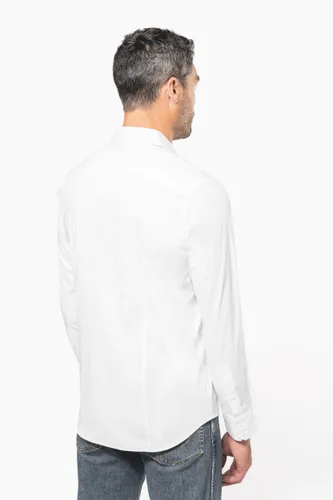Chemise coton / élasthanne manches longues homme - Kariban