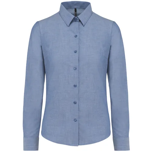 Chemise Oxford manches longues femme - Kariban