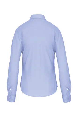 Chemise popeline manches longues femme - Kariban