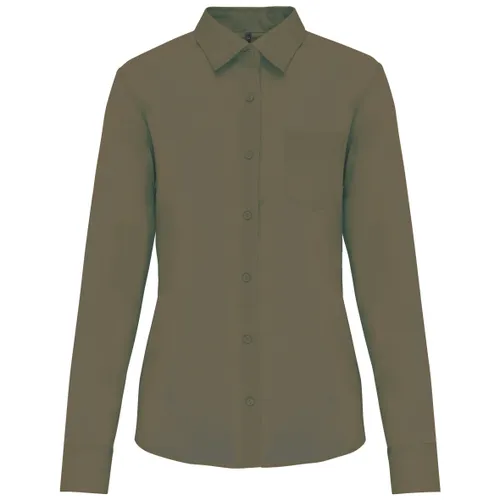 Chemise popeline polycoton entretien facile femme - Kariban