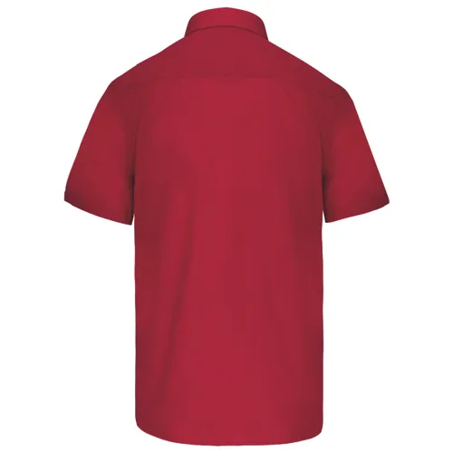 Chemise popeline polycoton manches courtes entretien facile homme - Kariban