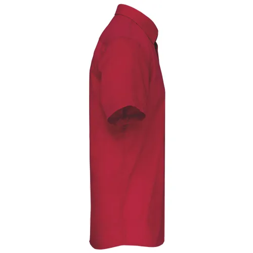 Chemise popeline polycoton manches courtes entretien facile homme - Kariban