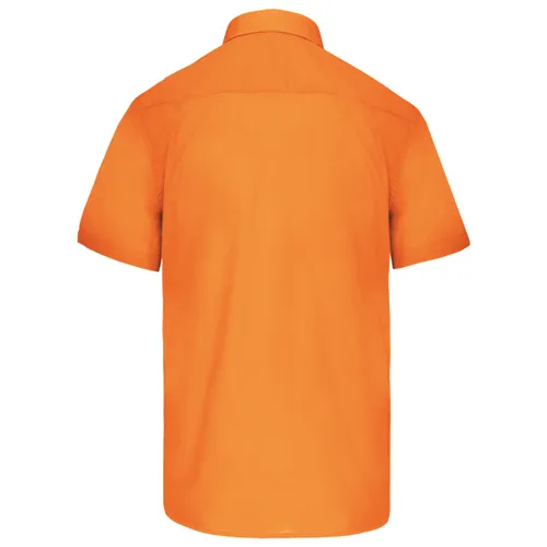 Chemise popeline polycoton manches courtes entretien facile homme - Kariban