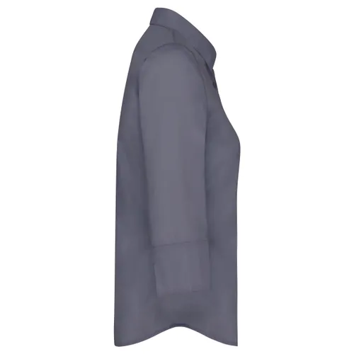 Chemise popeline polycoton manches 3/4 entretien facile femme - Kariban