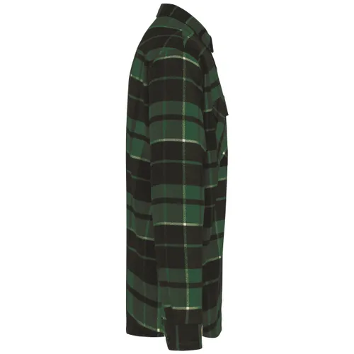 Surchemise à carreaux doublée sherpa homme - Kariban