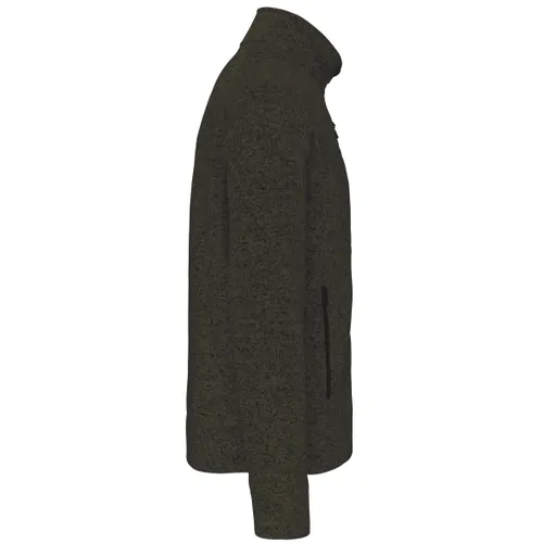 Veste zippée chinée homme - Kariban