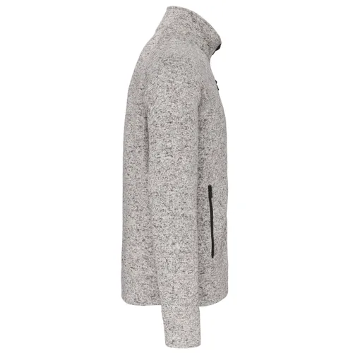 Veste zippée chinée homme - Kariban
