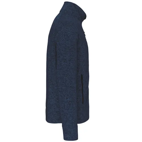 Veste zippée chinée homme - Kariban