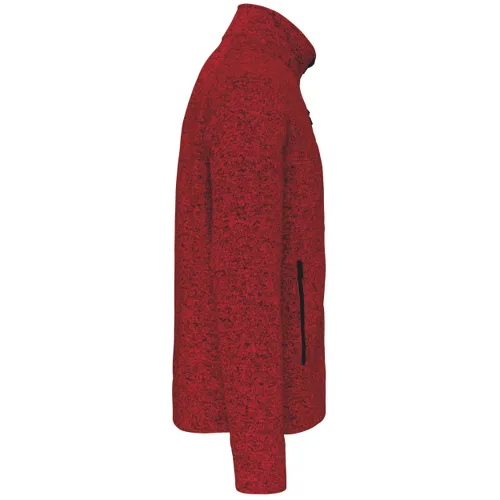 Veste zippée chinée homme - Kariban